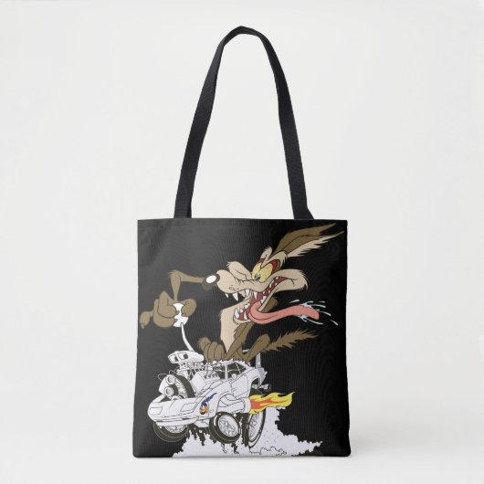 WILE E. COYOTE™ Crazy Driver Tote Bag (Voorkant)