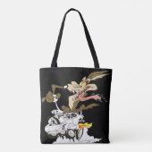 WILE E. COYOTE™ Crazy Driver Tote Bag (Achterkant)
