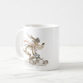 WILE E. COYOTE™ Cyclusracer Koffiemok (Voorkant links)