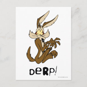 WILE E. COYOTE™ Derp Briefkaart