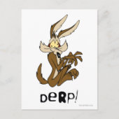 WILE E. COYOTE™ Derp Briefkaart (Voorkant)