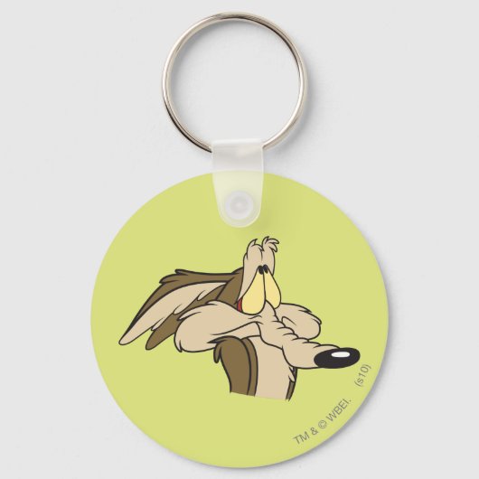 Wile E. Coyote Dreigend Onheil Sleutelhanger (Voorkant)
