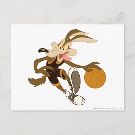 Wile e Coyote Drift via concurrentie Briefkaart (Voorkant)