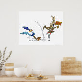 Wile E Coyote en ROAD RUNNER™ Acme Producten 7 Poster (Keuken)