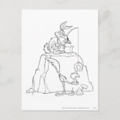 WILE E. COYOTE™ en ROAD RUNNER™ Acme Producten Briefkaart (Voorkant)