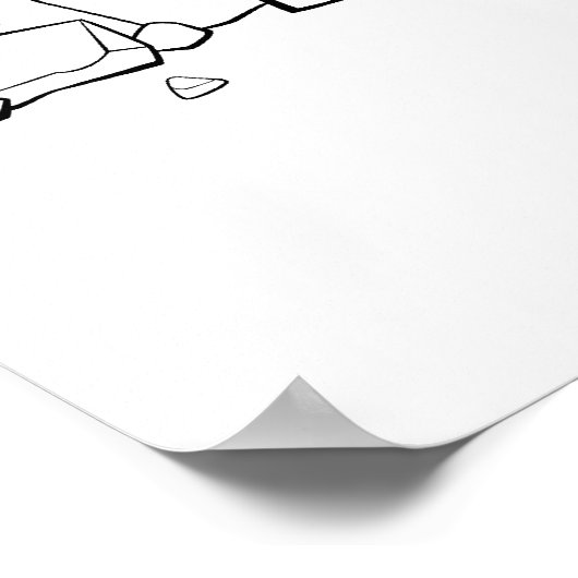 WILE E. COYOTE™ en ROAD RUNNER™ Acme Producten Poster (Hoek)