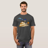 WILE E. COYOTE™ en ROAD RUNNER™ Boulder T-shirt (Voorkant volledig)