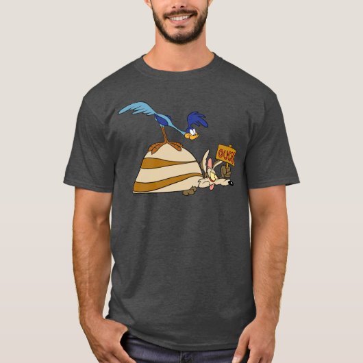 WILE E. COYOTE™ en ROAD RUNNER™ Boulder T-shirt (Voorkant)