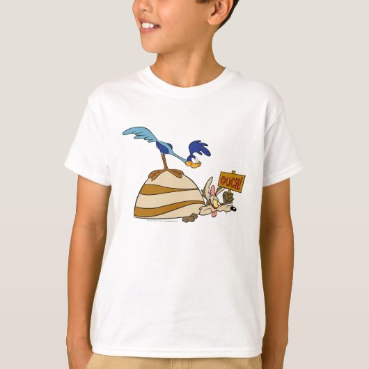 WILE E. COYOTE™ en ROAD RUNNER™ Boulder T-shirt (Voorkant)