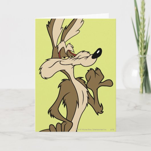 WILE E. COYOTE™ er trots op Kaart (Voorkant)