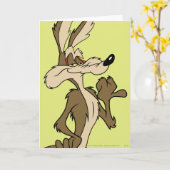 WILE E. COYOTE™ er trots op Kaart (Gele Bloem)