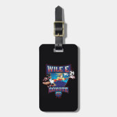 WILE E. COYOTE™ Football Club Badge Bagagelabel (Voorkant verticaal)