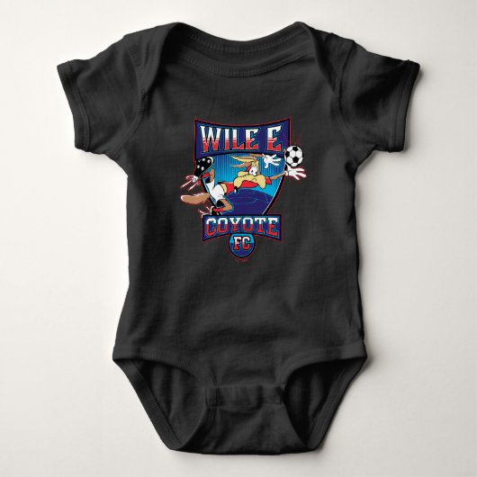 WILE E. COYOTE™ Football Club Badge Romper (Voorkant)