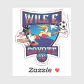 WILE E. COYOTE™ Football Club Badge Sticker (Vel)