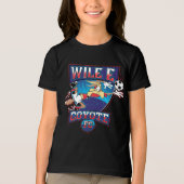WILE E. COYOTE™ Football Club Badge Tri-Blend Shirt (Voorkant)