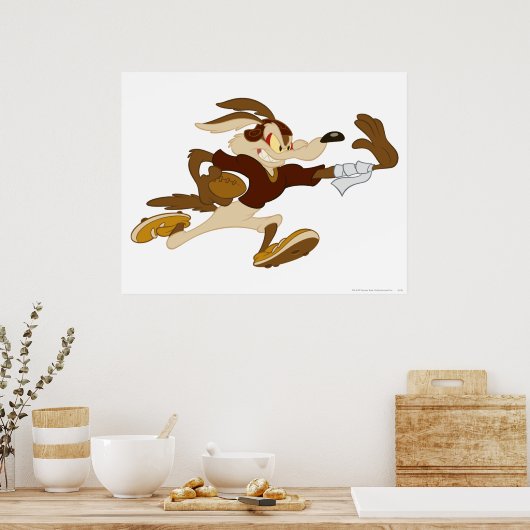 WILE E. COYOTE™ Football Poster (Keuken)