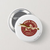 Wile E. Coyote Genie Ronde Button 5,7 Cm (Voorkant /achterkant)