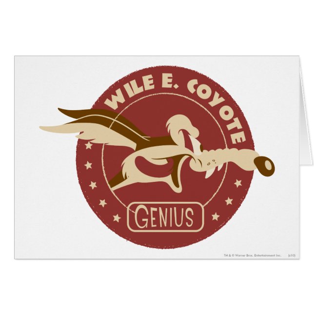 Wile E. Coyote Genius (Voorkant Horizontaal)