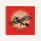 WILE E. COYOTE™ | Genius - met braindrain Notitieboek (Voorkant)