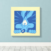 WILE E. COYOTE™ Geschokte Gezichtsuitdrukking Canvas Afdruk (Insitu (Houten vloer))