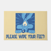 WILE E. COYOTE™ Geschokte Gezichtsuitdrukking Deurmat (Voorkant)