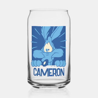 WILE E. COYOTE™ Geschokte Uitdrukking Blikvorm Glas