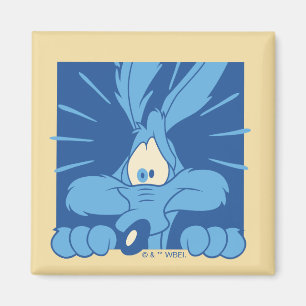 WILE E. COYOTE™ Geschokte Uitdrukking Magneet