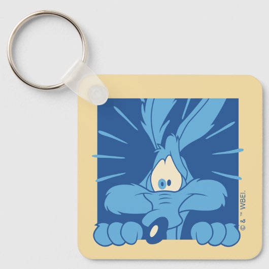WILE E. COYOTE™ Geschokte Uitdrukking Sleutelhanger (Voorkant)