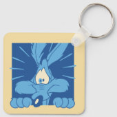 WILE E. COYOTE™ Geschokte Uitdrukking Sleutelhanger (Achterkant)