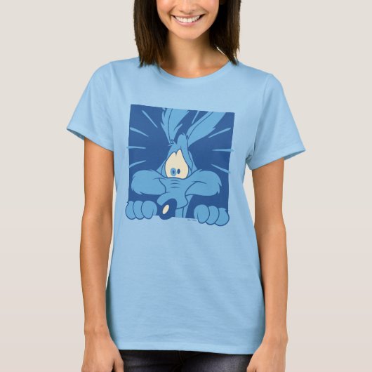 WILE E. COYOTE™ Geschokte Uitdrukking T-shirt (Voorkant)