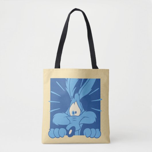 WILE E. COYOTE™ Geschokte Uitdrukking Tote Bag (Voorkant)