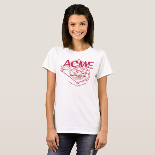 Wile E. Coyote Grosse Pointe Archery Team T-shirt (Voorkant volledig)