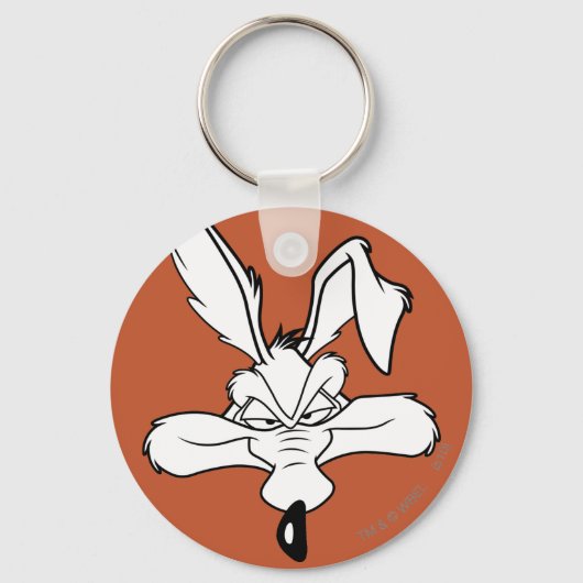 Wile E. Coyote Happy Head Shot Sleutelhanger (Voorkant)