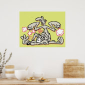 Wile E. Coyote Hard Landing Poster (Keuken)