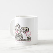 WILE E. COYOTE™ harde landing Koffiemok (Voorkant links)