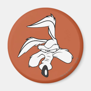 Wile E. Coyote Head Shot Magneet