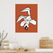 Wile E. Coyote Head Shot Poster (Keuken)