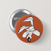 Wile E. Coyote-hoofdopname Ronde Button 5,7 Cm (Voorkant /achterkant)