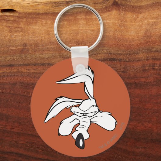 Wile E. Coyote-hoofdopname Sleutelhanger (Voorkant)