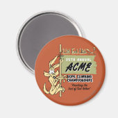 WILE E. COYOTE™ Klimkampioenschappen touw Magneet (Voorkant / Achterkant)