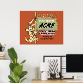 WILE E. COYOTE™ Klimkampioenschappen touw Poster (Thuiskantoor)