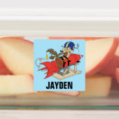 WILE E. COYOTE™ lanceert rode raket | Naam toevoeg Labels (Aangebracht)