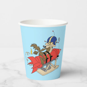 WILE E. COYOTE™ lanceert rode raket Papieren Bekers