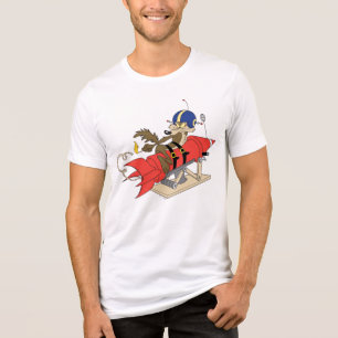 WILE E. COYOTE™ lanceert rode raket Tri-Blend Shirt