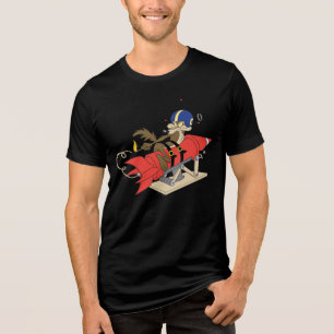 WILE E. COYOTE™ lanceert rode raket Tri-Blend Shirt