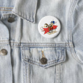 Wile E. Coyote Launching Red Rocket Ronde Button 5,7 Cm (In situ)