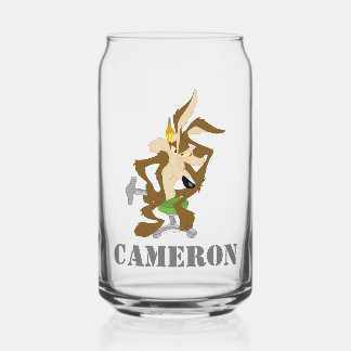 WILE E. COYOTE™ Plannen Blikvorm Glas