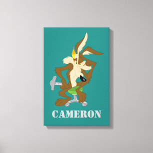 WILE E. COYOTE™ Plannen Canvas Afdruk