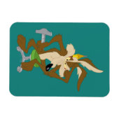 WILE E. COYOTE™ Plannen Magneet (Horizontaal)