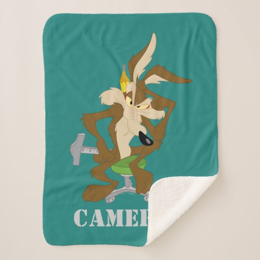 WILE E. COYOTE™ Plannen Sherpa Deken (Voorkant)